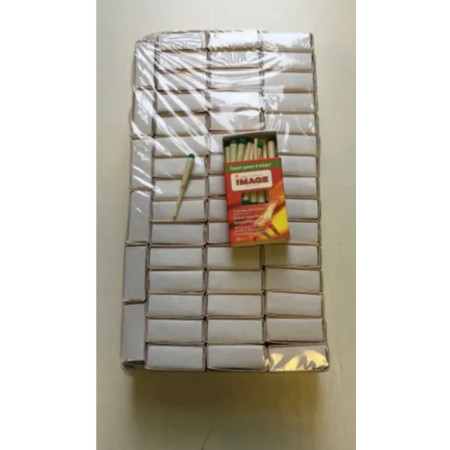 Спички "Экстрим" 4,5 см, охотничьи IMAGE - блок (51 упаковка по 20 штук)